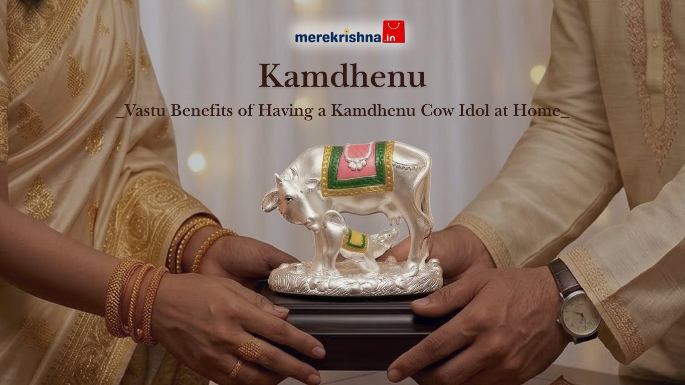 Kamdhenu Idol at home...