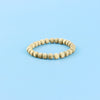 Handcrafted Tulsi Bracelet – Round Plain Beads, Vrindavan
