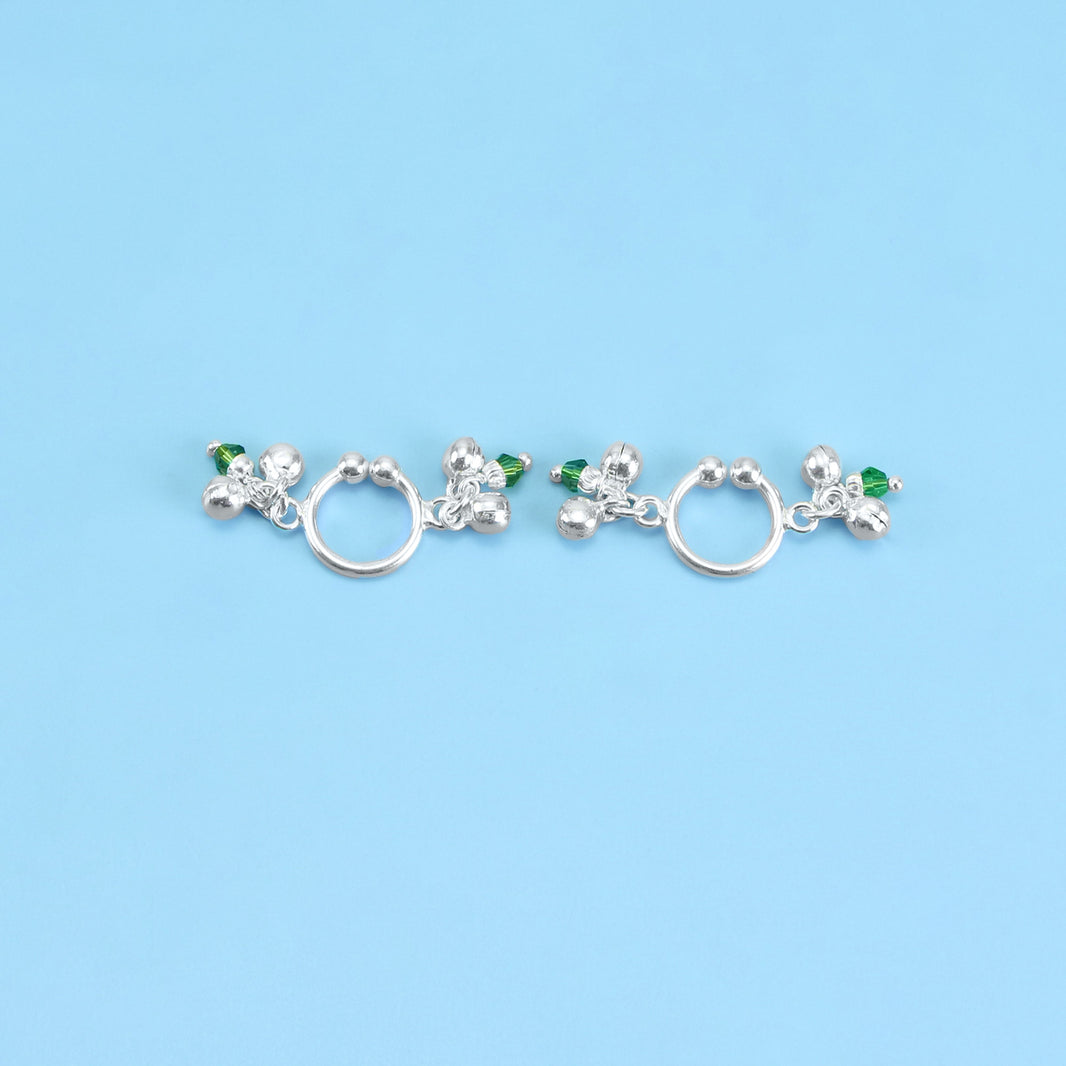 Silver Ghunghru Kada Payal for Laddu Gopal - Diety Ornament