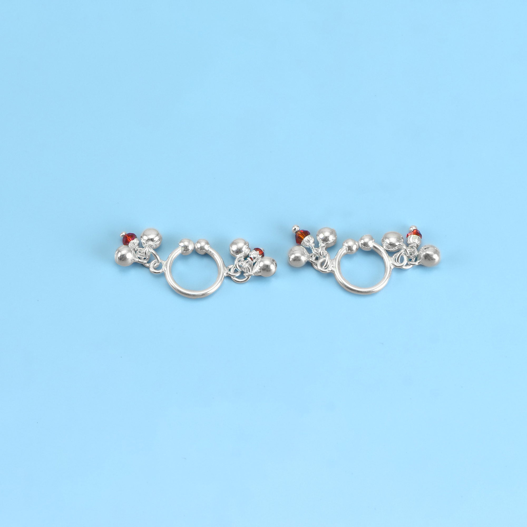 Pure Silver Ghungru Kada Payal for Laddu Gopal