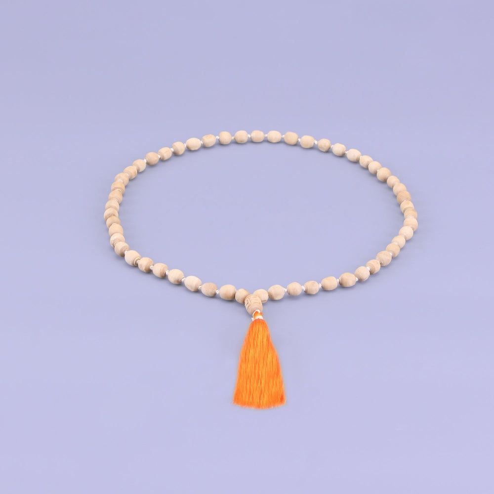 Certified Tulsi Japa Mala 54+1 Guru Bead - For Mantra Chanting