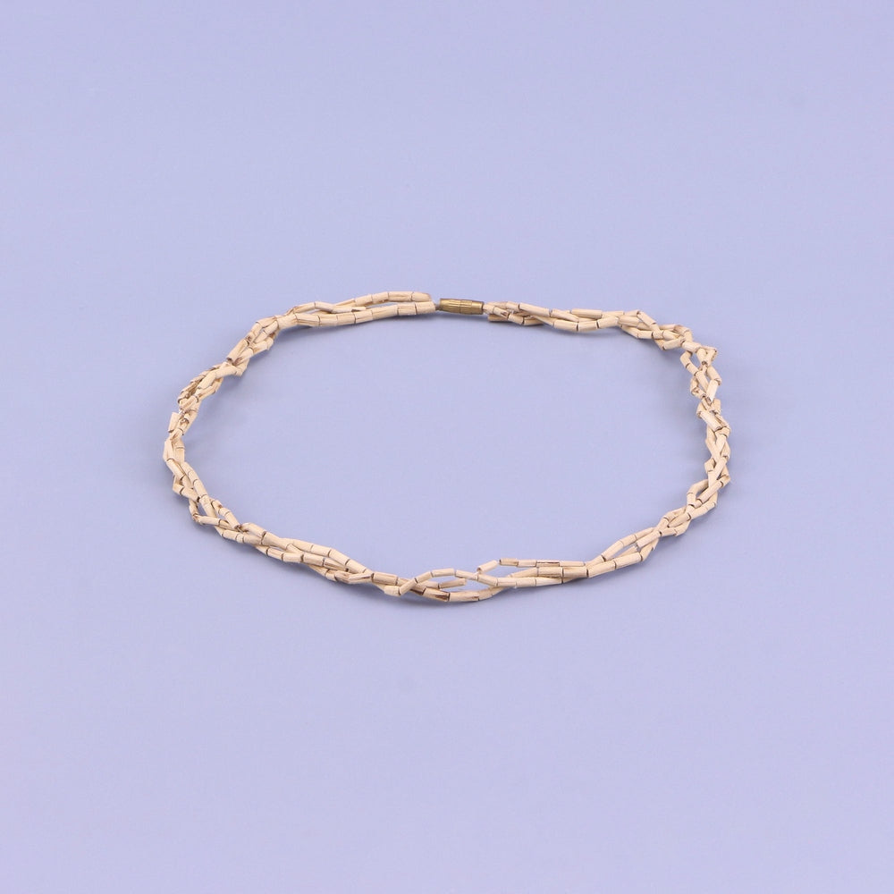 Vaishnav Tulsi Kanthi Mala - Natural Raw Small Tulsi Beads