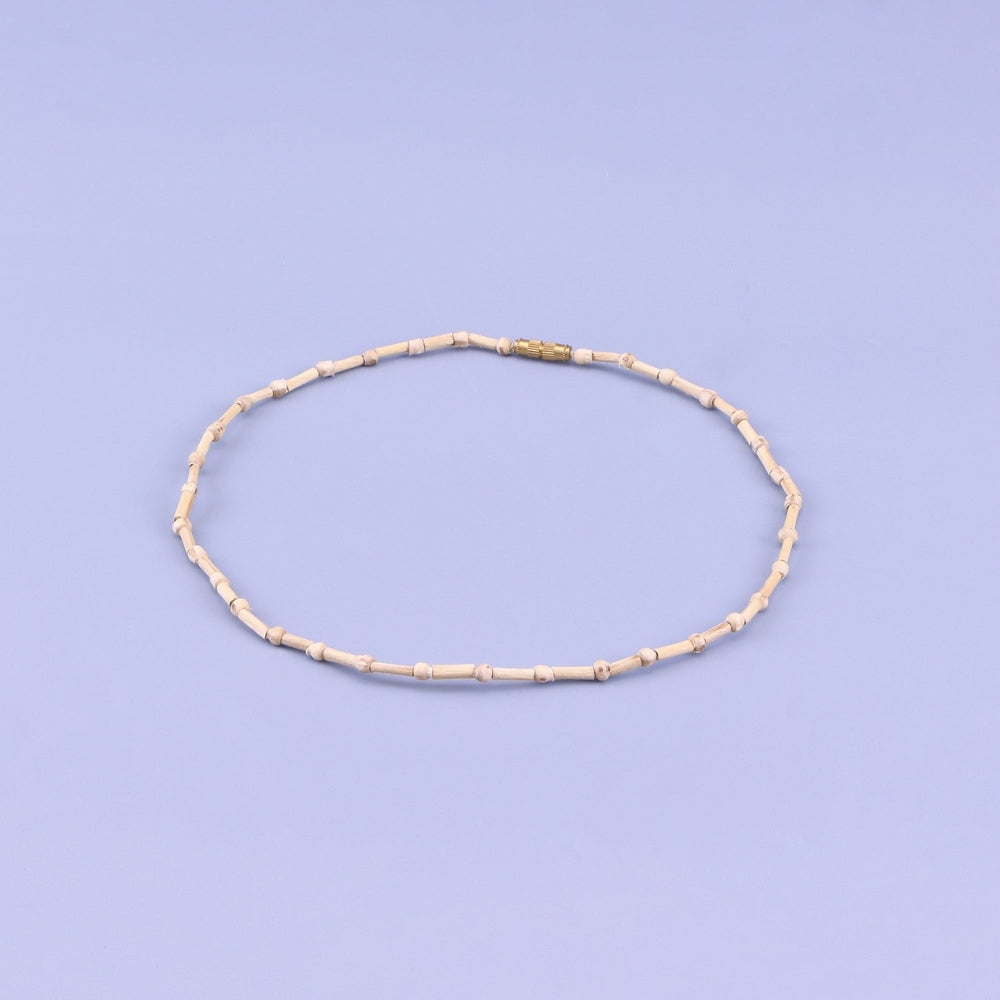 Tulsi Kanthi Mala - Cylindrical Beads, For Meditation and Cultural Aim