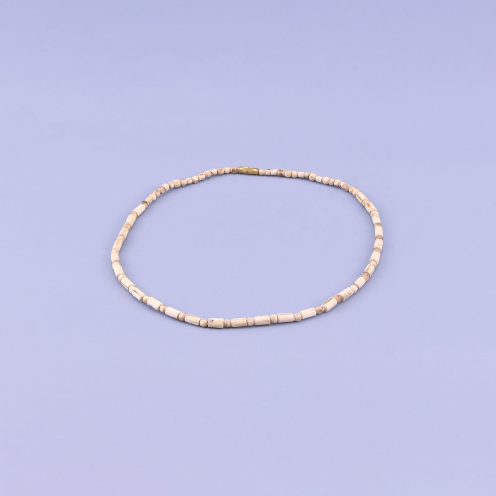 Tulsi Kanthi Mala - Small Round Beads and Cylindrical Beads, Original Tulsi Mala
