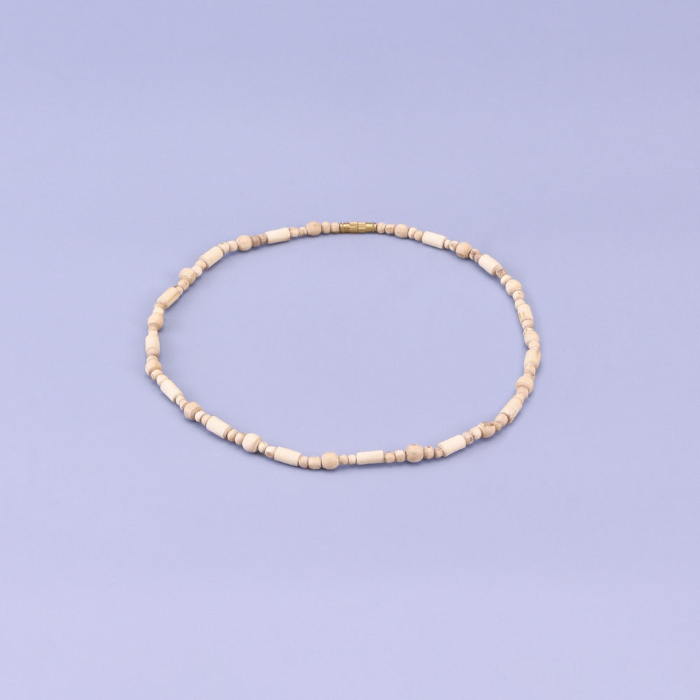 Pure Tulsi Kanthi Mala  - Cylindrical Beads, Fine Cut Premium Quality