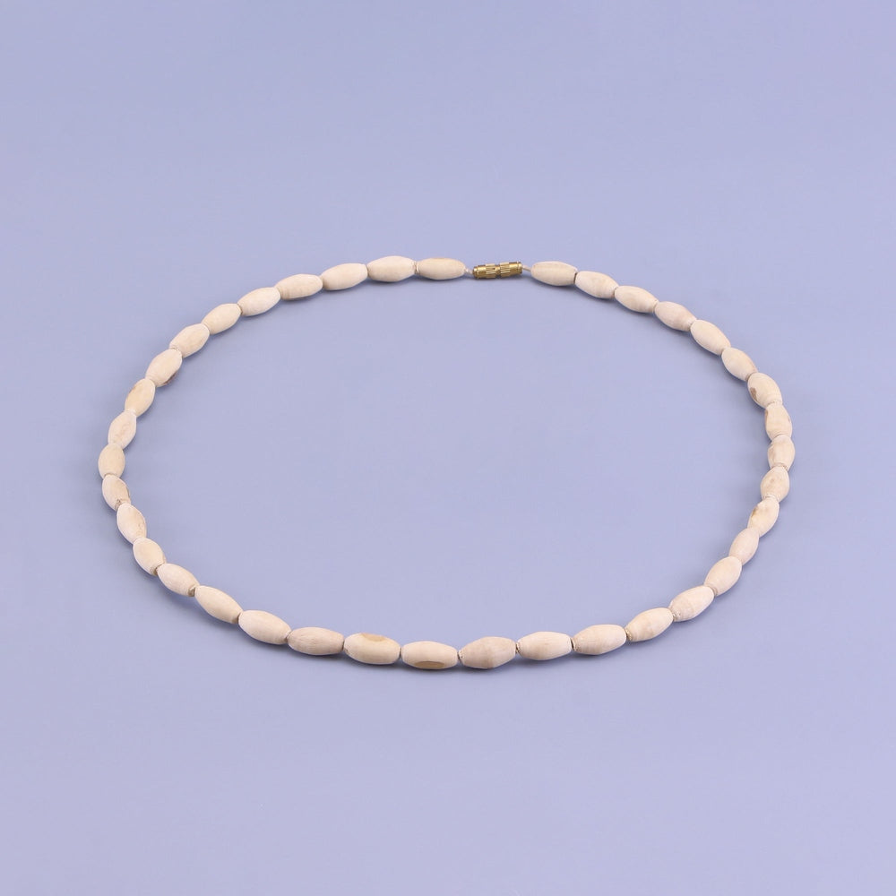 Tulsi Mala - Oval Beads, Original Kanthi Mala, Mathura