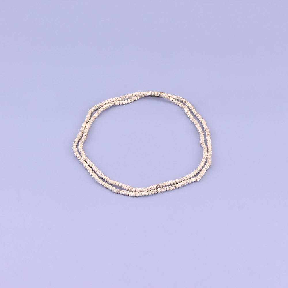 Tulsi Kanthi Mala 2 round - Small Round Beads, Original & Handcrafted