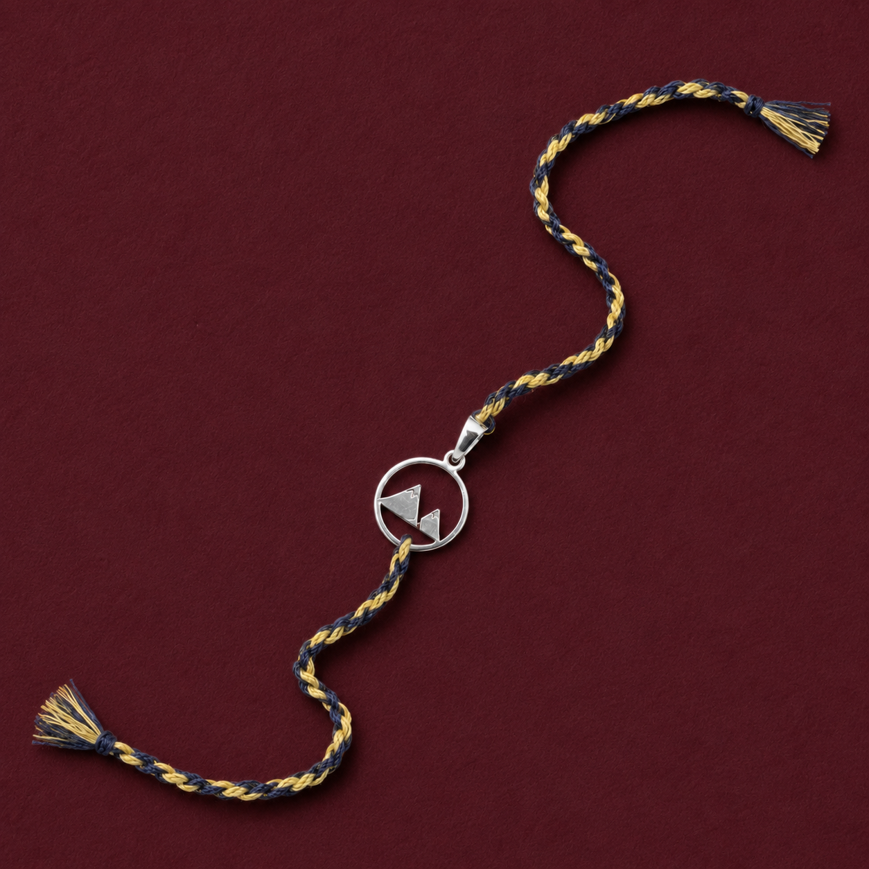 925 Pure Silver Rakhi alternate Picture