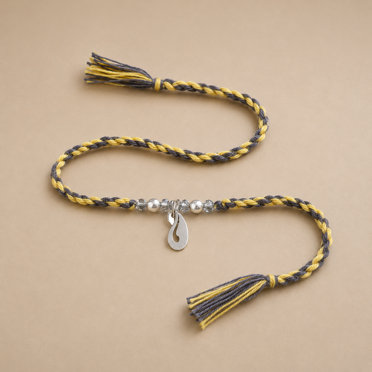 Pure Silver Rakhi alternate view
