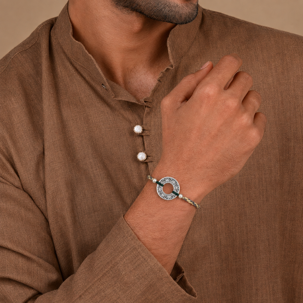 Handcrafted Silver Rakhi Profile Picture