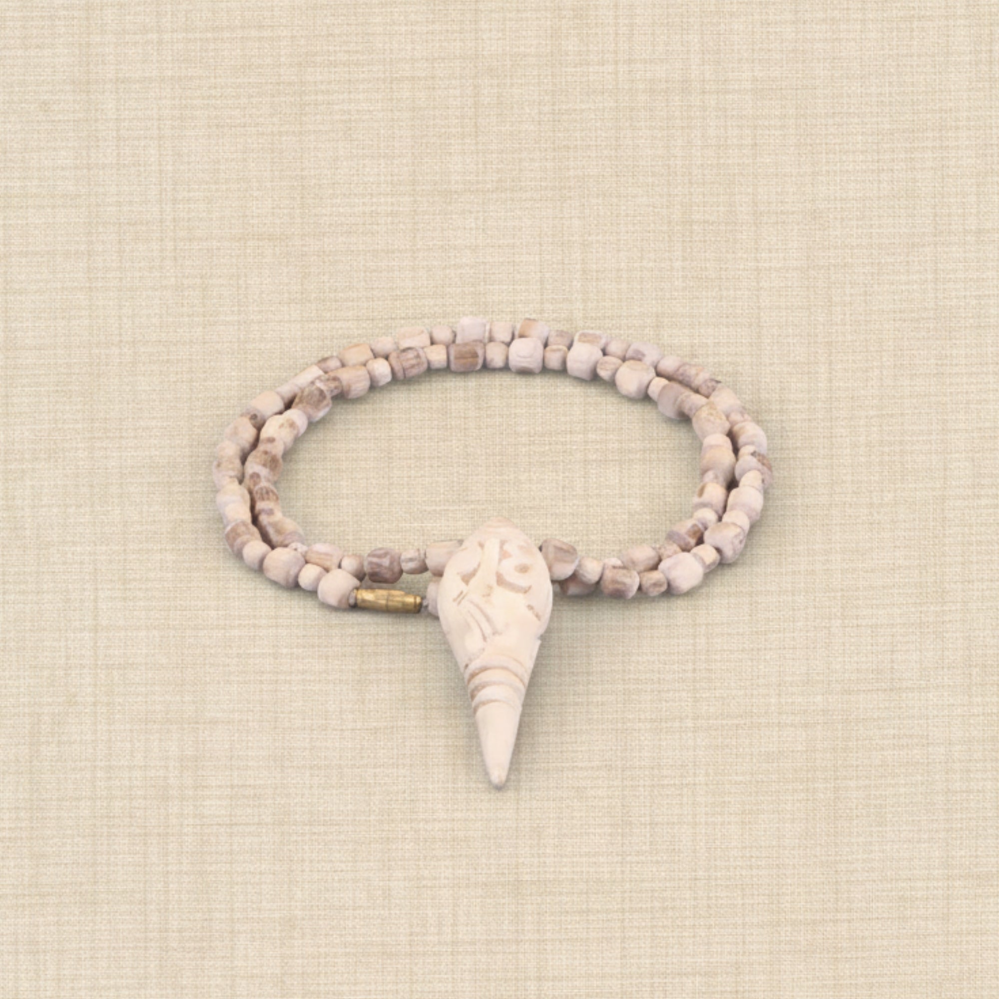 Certified Tulsi Kanthi Mala with Shri Radha Shankh