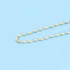 Silver Tulsi Bracelet with 24 small Tulsi beads and 925 silver capping, perfect for religious occasions.
