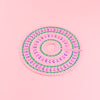 Laddu Gopal Pink Dress - Handcrafted with Patka, Size 4
