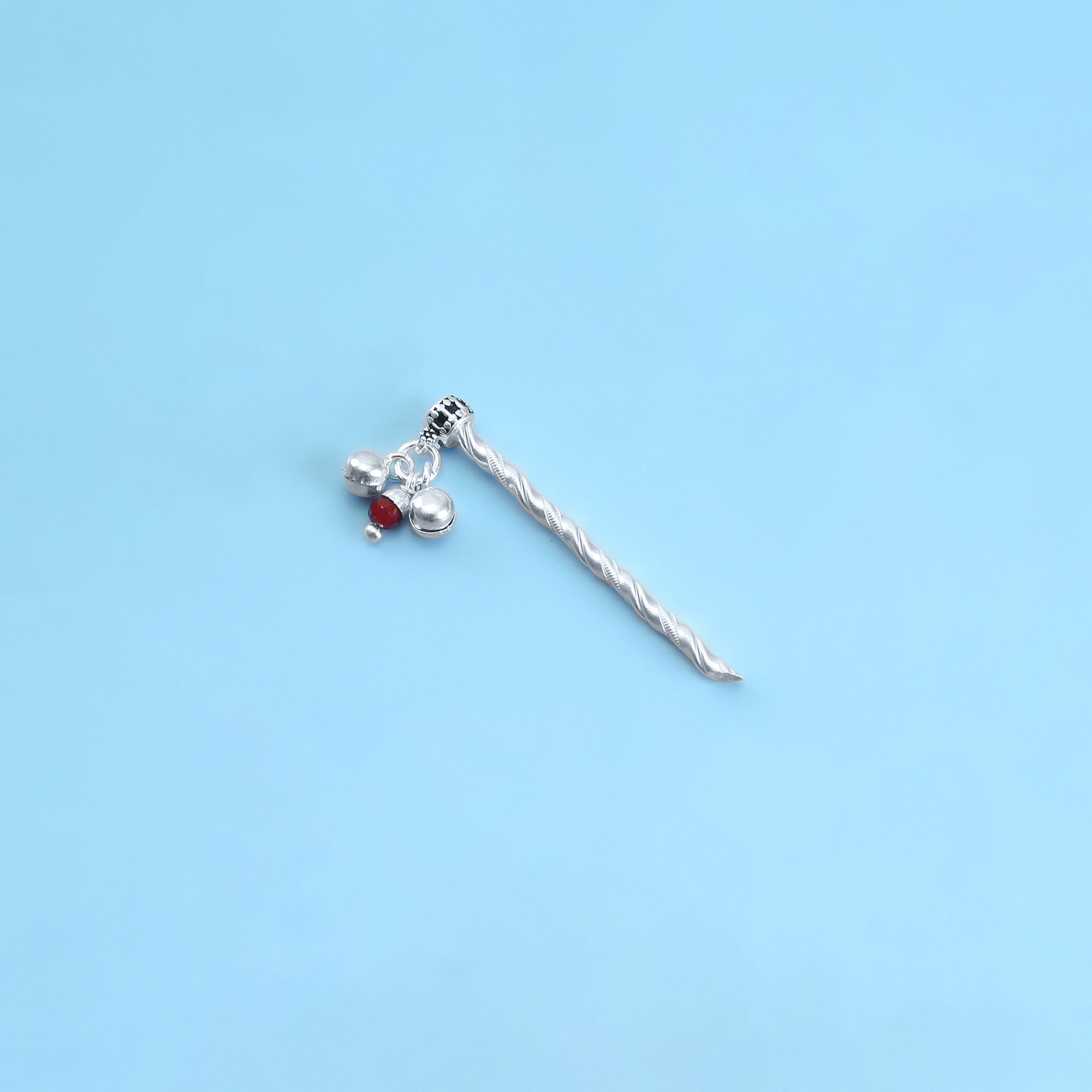 Pure Silver Laddu Gopal Bansuri Alternate view