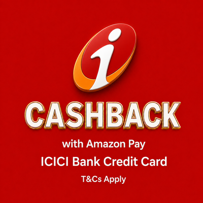 Cashback offer with Amazon Pay ICICI Bank Credit Card for your merekrishna purchases