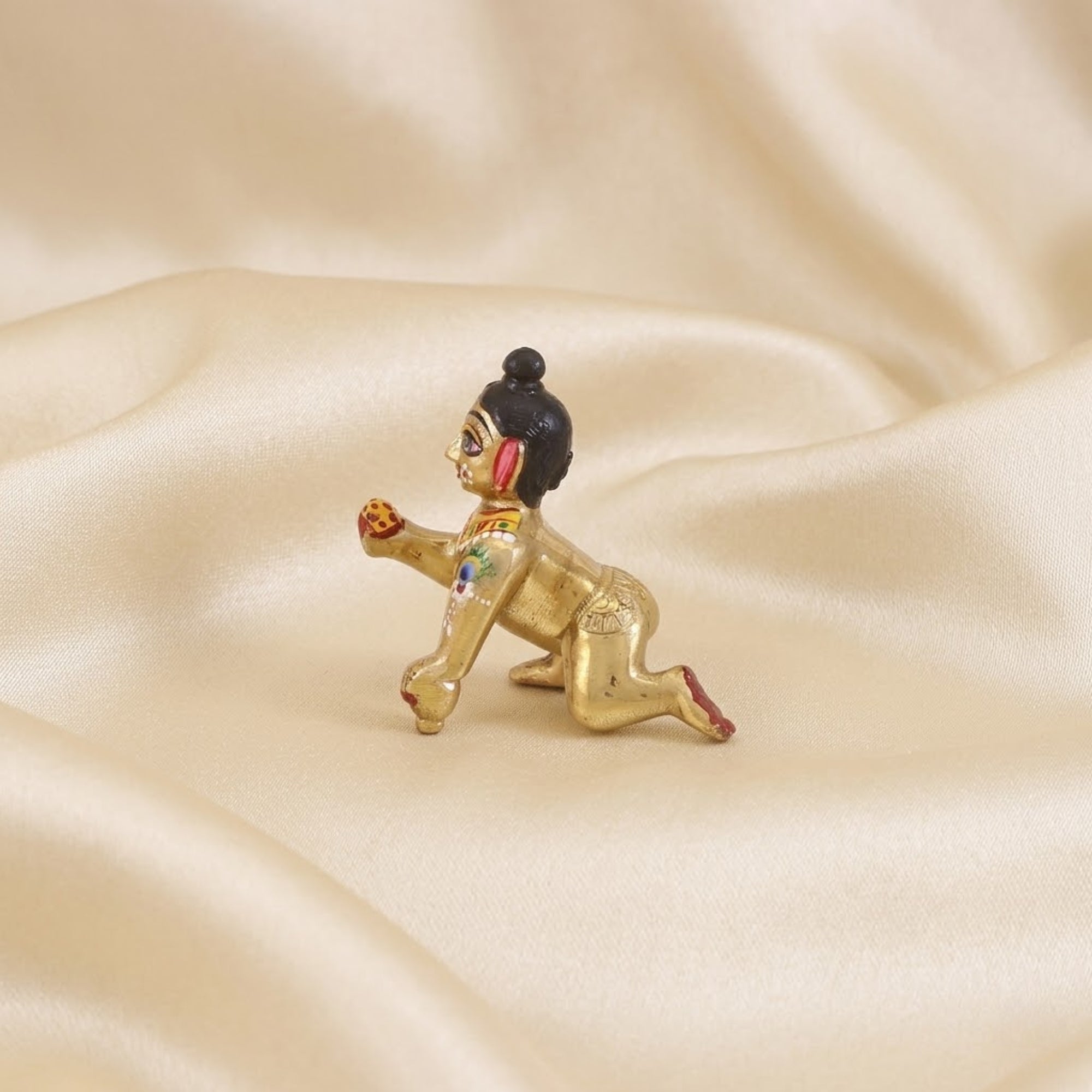 Ashtadhatu authentic laddu gopal idol