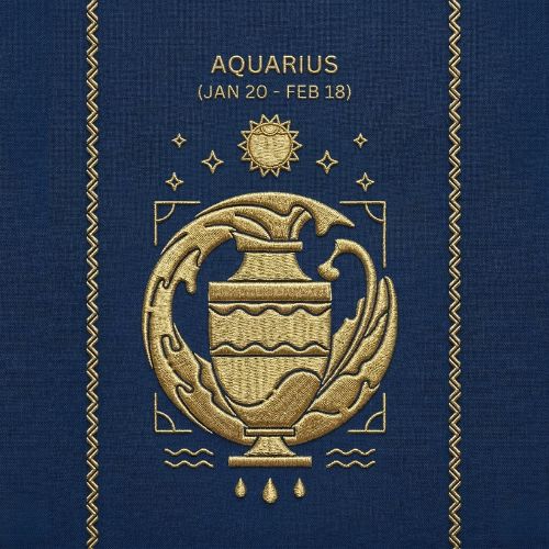 mere krishna Aquarius horoscope for January 20 to February 18 with water-bearer zodiac symbol