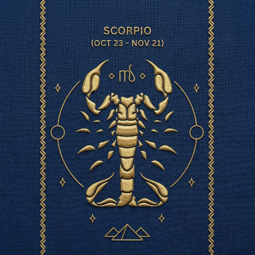 mere krishna Scorpio horoscope for October 23 to November 21 with scorpion zodiac symbol