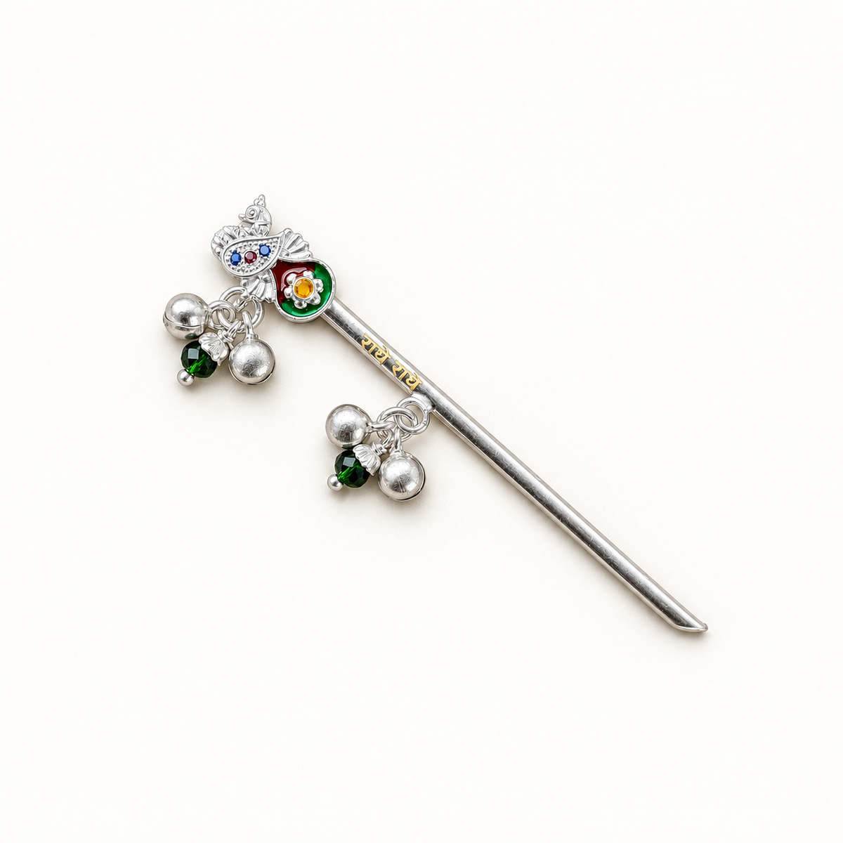 925 Silver flute for Laddu Gopal deity accessory
